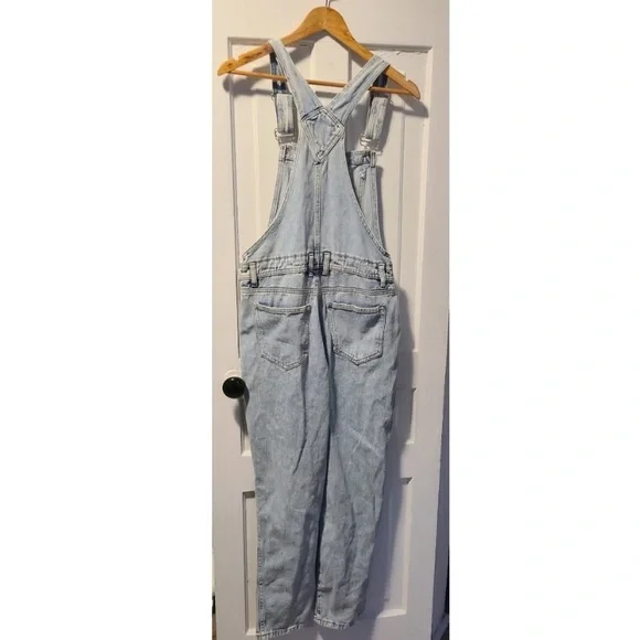 Refuge Light Wash Denim Overalls - Medium - Picture 2 of 7